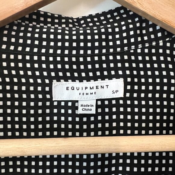 Equipment silk bouse - S - Picture 4 of 4